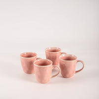 Rose Pink Organic Mug Set