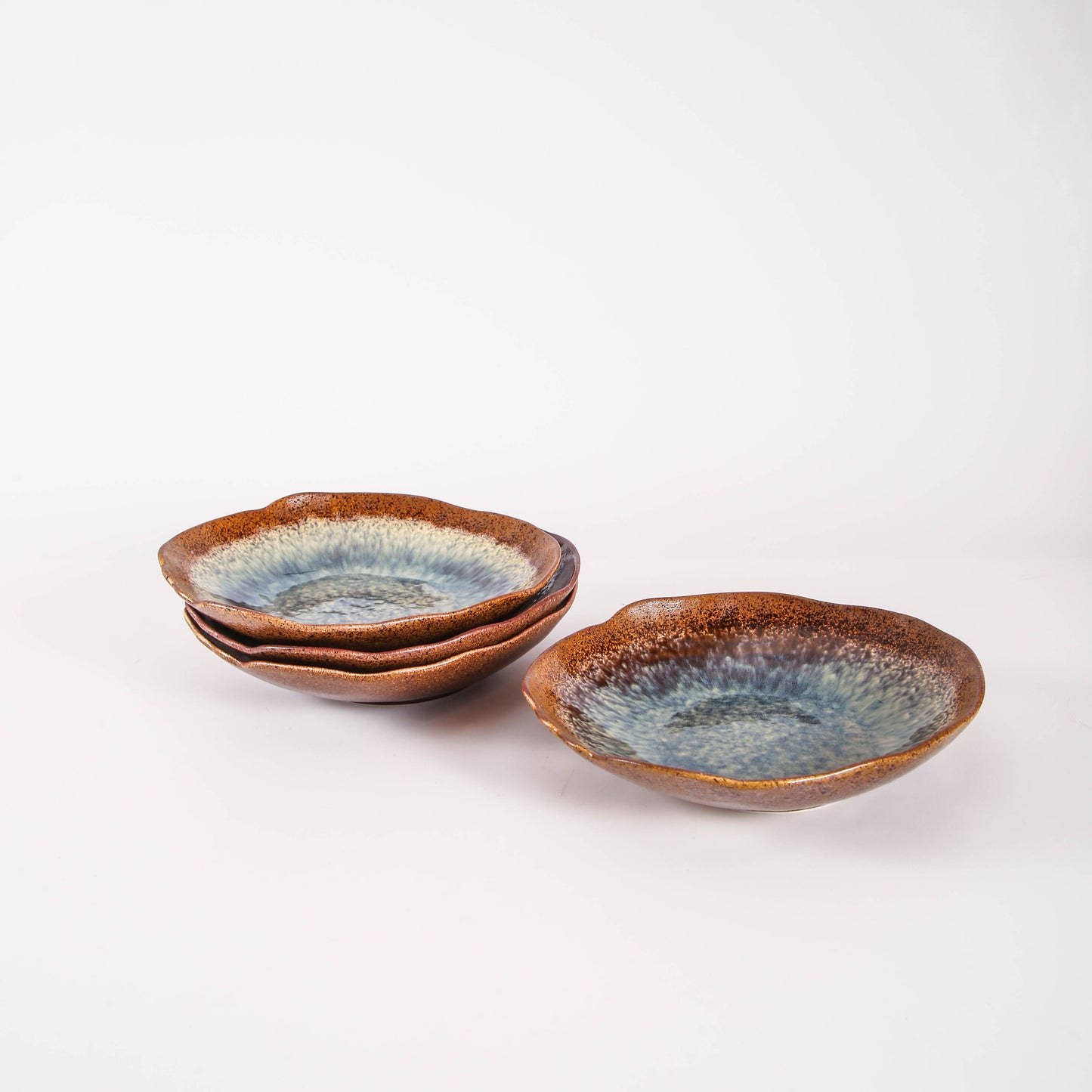 Espresso Stone Organic Deep Plate Set