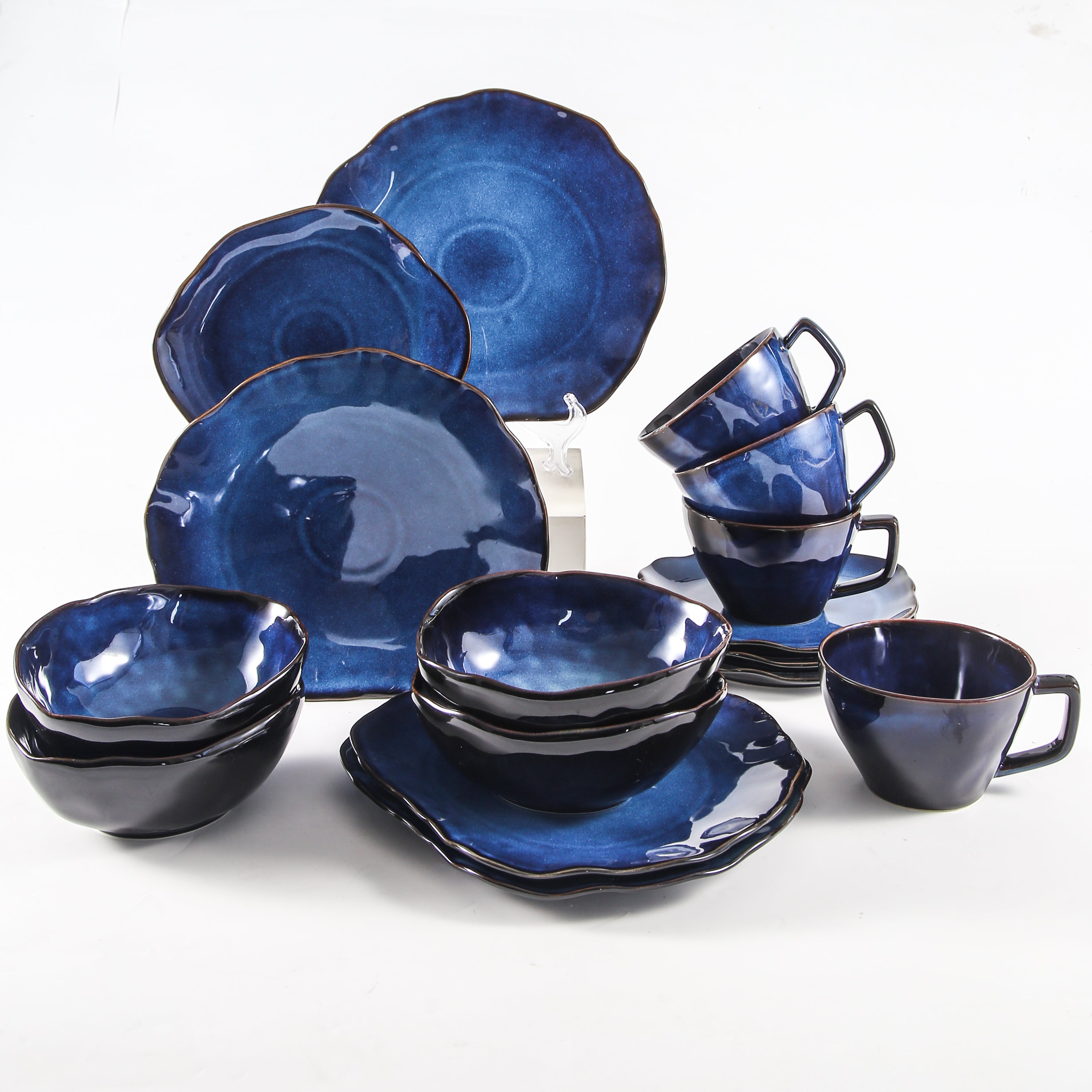 Blue Dinnerware Set 