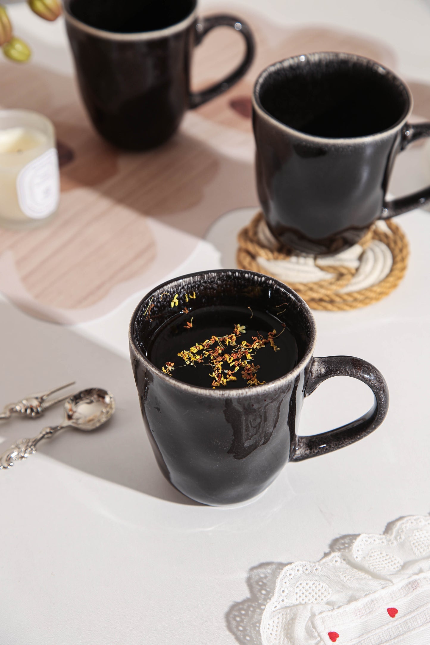 Imperial Onyx Organic Mug Set