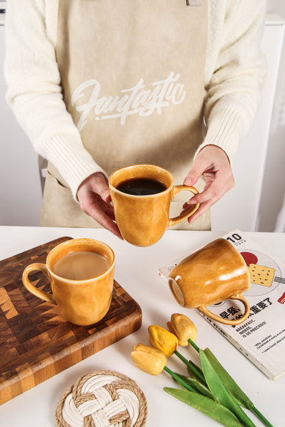 Golden Amber Organic Mug Set