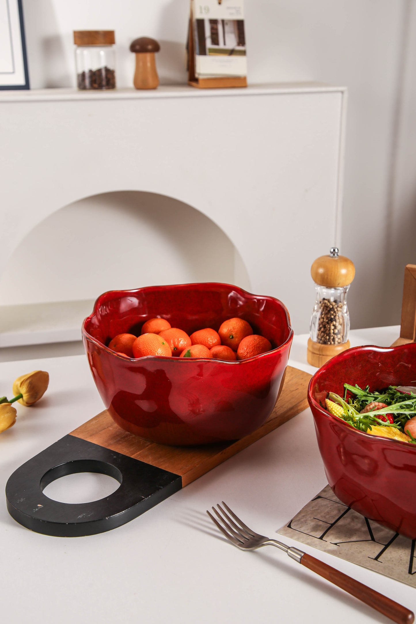 Garnet Rouge Organic Deep Bowl Set