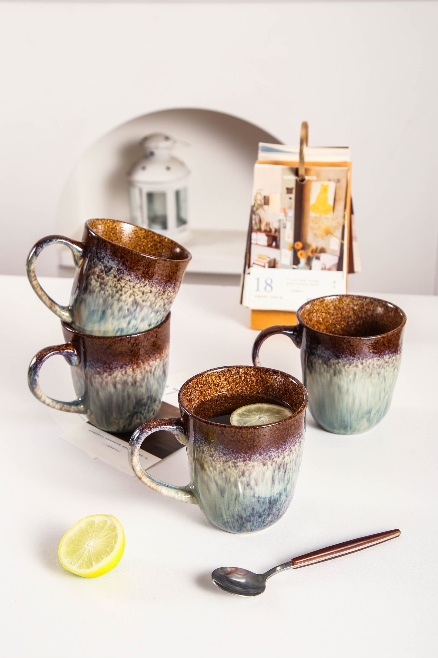 Espresso Stone Organic Mug Set