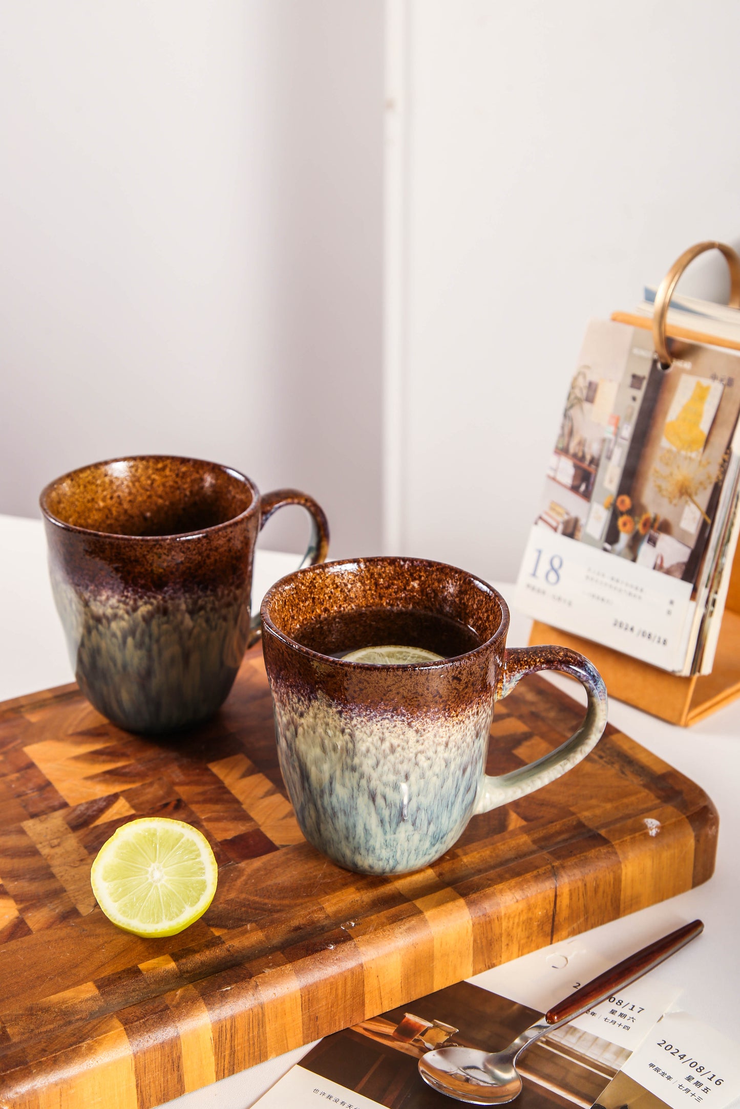 Espresso Stone Organic Mug Set