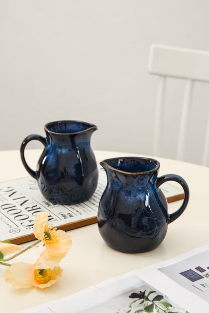 2-Piece Milk Pitcher Set-Ocean Blue