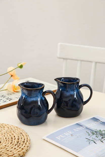 2-Piece Milk Pitcher Set-Ocean Blue