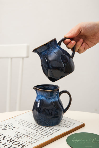 2-Piece Milk Pitcher Set-Ocean Blue