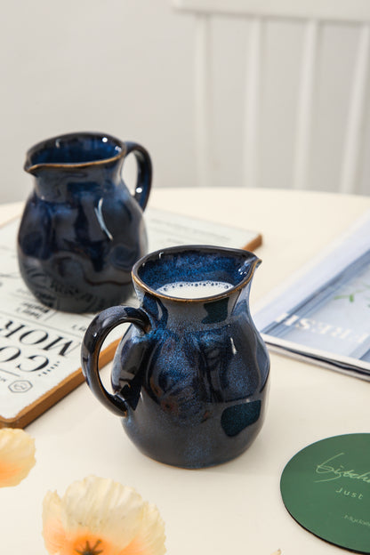 2-Piece Milk Pitcher Set-Ocean Blue