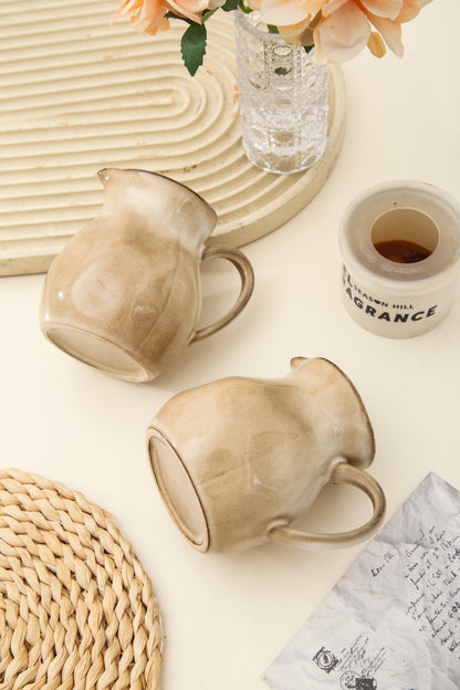 2-Piece Milk Pitcher Set-Crema
