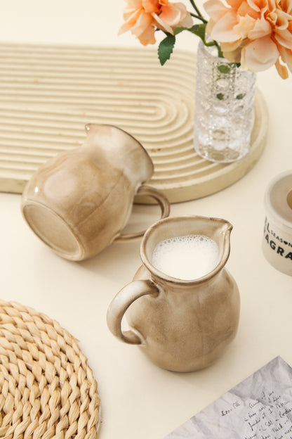 2-Piece Milk Pitcher Set-Crema