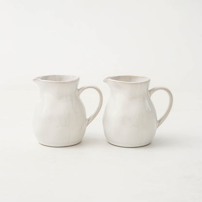 2-Piece Milk Pitcher Set-Pearl White
