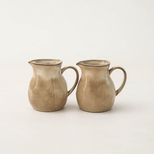 2-Piece Milk Pitcher Set-Crema