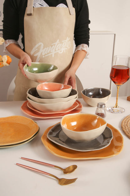16 Piece Set Dinnerware Set-Sunstone