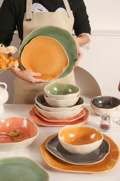 16 Piece Set Dinnerware Set-Sunstone