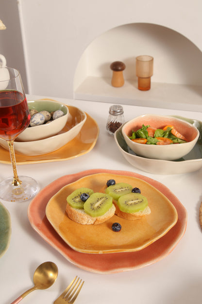 16 Piece Set Dinnerware Set-Sunstone