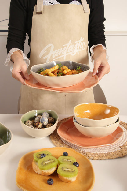 16 Piece Set Dinnerware Set-Sunstone